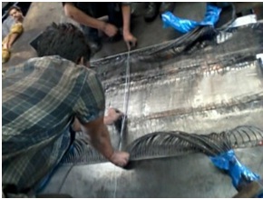 STEEL CORD BELT JOINT