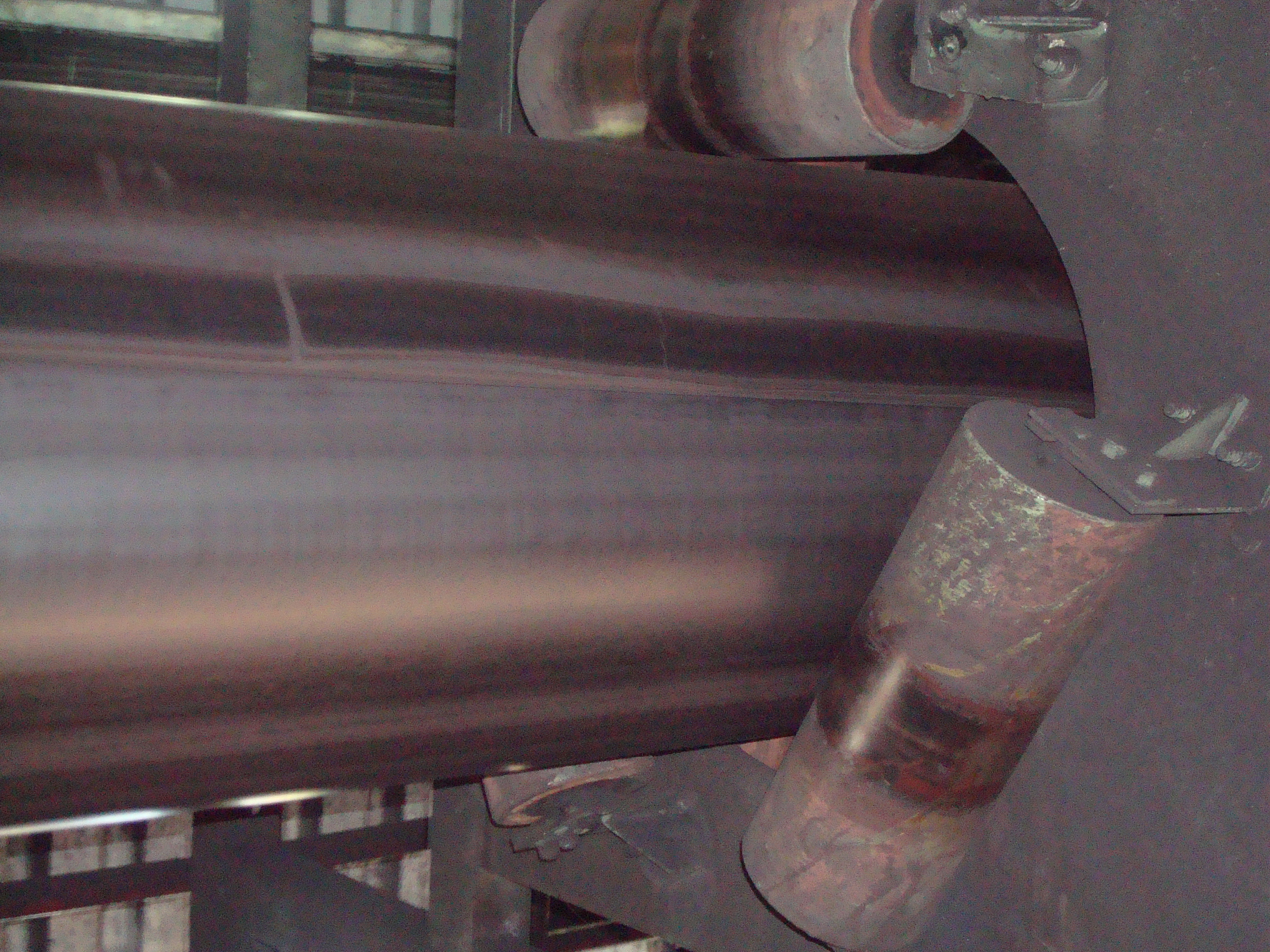 steel cord pipe conveyor rip repair